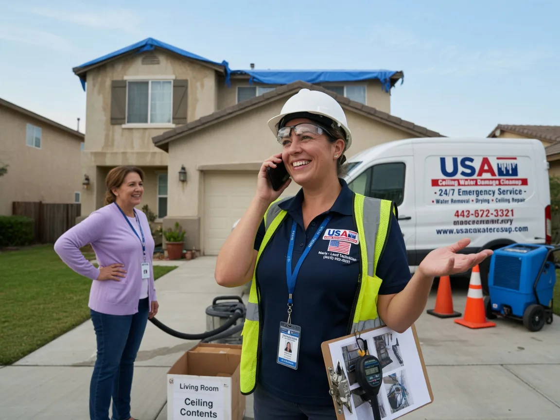 Ceiling Water Damage Restoration Hustler, WI FAQs